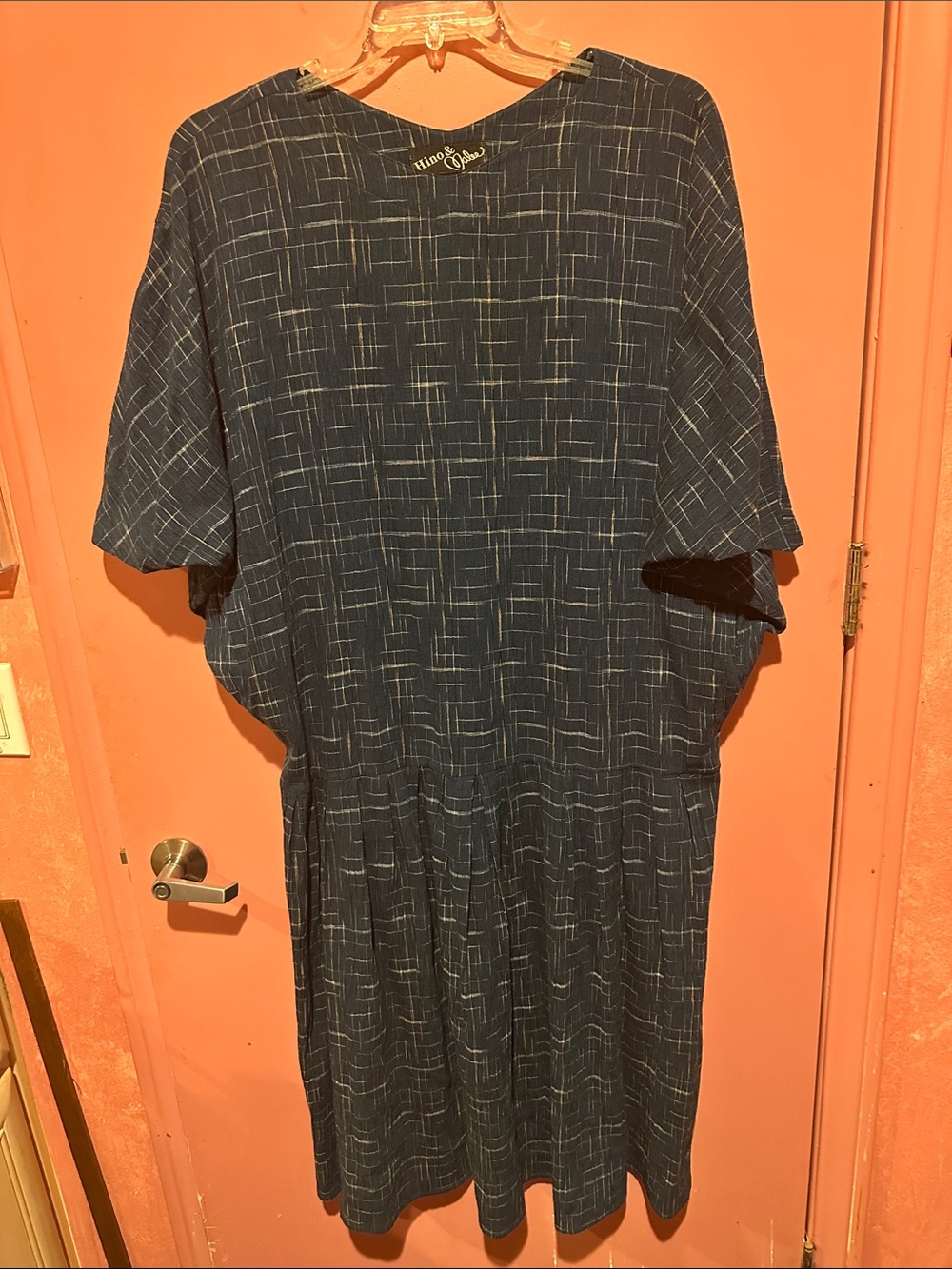 Blue Asymmetrical Women's Dress - Unbranded